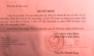 Chiều nay 26/9, Tòa hoãn xử vụ án liên quan tới KSV ngã giá để bị cáo được hạ án tù. Ảnh: Tân Châu.
