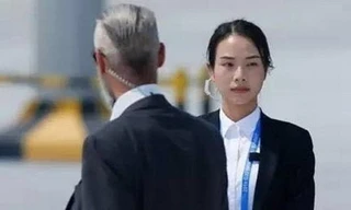 Nữ vệ sĩ Trung Quốc gây sốt sau hội nghị G20