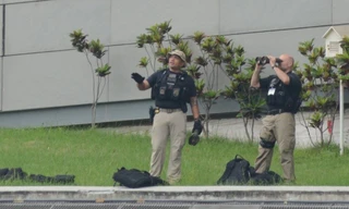 Mục kích mật vụ bảo vệ Tổng thống Mỹ ở khách sạn Marriott