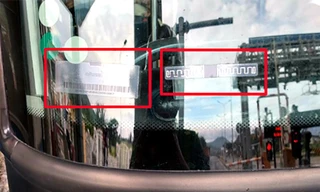 Xử lý dứt điểm việc dán thẻ chồng thẻ trên ô tô trả phí sử dụng đường bộ 