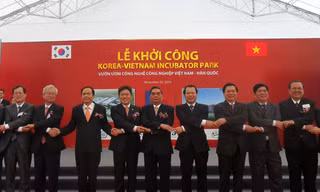 Khởi công vườn ươm công nghệ Việt - Hàn