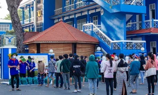 Gỡ bỏ phong tỏa khu vực trường ĐH Thủ Dầu Một
