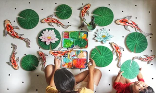 Mảnh vườn và những con cá gỗ “vạn người mê” của cô gái 9X