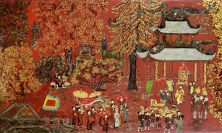 Lần đầu tiên đấu giá tranh sơn mài của danh họa Nguyễn Gia Trí tại Việt Nam