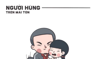 Người trẻ vẽ tranh vinh danh lòng dũng cảm của “Siêu nhân” Nguyễn Ngọc Mạnh 