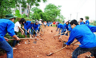 Phong trào thanh niên tình nguyện tạo dấu ấn lớn trong xã hội Ảnh: CTV