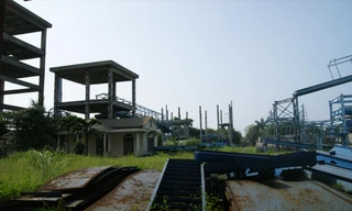 Dù đã đầu tư hàng nghìn tỷ đồng vào giai đoạn 2 Thép Thái Nguyên nhưng đến nay nhà máy không thể hoạt động được Ảnh: Nguyễn Bằng 