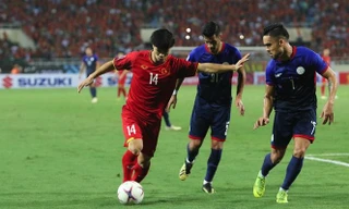 Những bàn thắng của Công Phượng, Quang Hải trên sân Mỹ Đình đã đưa đội tuyển Việt Nam lần đầu tiên vào chung kết AFF Cup sau 10 năm. Ảnh: Như Ý