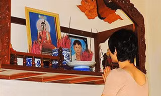 Bà Tâm nguyện đòi cho được công lý trước vong linh chồng