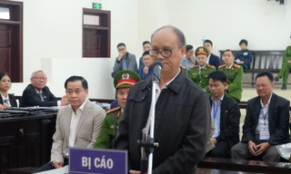 Bị cáo Trần Văn Minh tại tòa