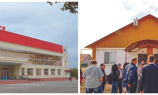 Ngôi nhà lợp tấm fibro xi măng màu của Thái Lan