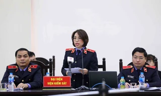 Đại diện Viện kiểm sát luận tội. Ảnh: Như Ý 