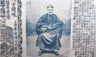 Ảnh cụ Lý Khánh Viễn trên báo thời Dân Quốc