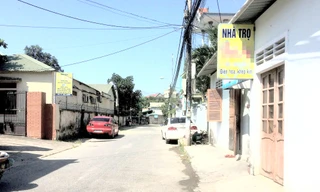 Nhà nghỉ ở đường Hỉa Triều phường 1, TP Đông Hà, nơi xảy ra vụ việc