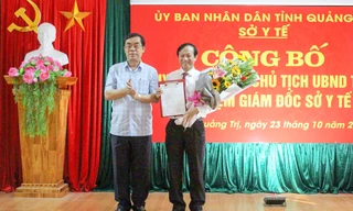 Quảng Trị có tân Giám đốc Sở Y tế