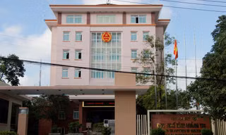 Cục Thuế tỉnh Quảng Trị (260 Hùng Vương, phường Đông Lương, TP Đông Hà). Ảnh: H.T