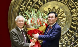 Đoàn Hà Nội chúc mừng Tổng Bí thư Nguyễn Phú Trọng hoàn thành nhiệm kỳ Chủ tịch nước