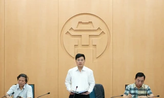 Phó Chủ tịch UBND thành phố Hà Nội Ngô Văn Quý kết luận cuộc họp giao ban công tác phòng chống dịch COVID-19 chiều 28/10