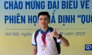 Thành tích ấn tượng của 'cậu bé toán học' dự Phiên họp giả định Quốc hội trẻ em