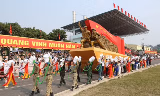 Lễ tổng duyệt diễu binh, diễu hành kỷ niệm 70 năm Chiến thắng Điện Biên Phủ