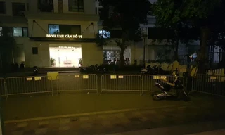 Hà Nội: Cách ly y tế một chung cư vì có ca mắc COVID -19 