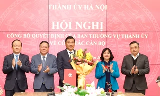 Ông Đỗ Anh Tuấn làm Trưởng Ban Nội chính Thành uỷ Hà Nội