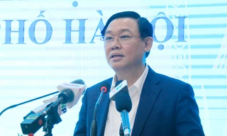 Bí thư Thành ủy Hà Nội Vương Đình Huệ. Ảnh: Trường Phong