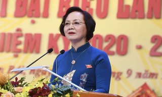 Bà Phạm Thị Thanh Trà, Bí thư Tỉnh ủy Yên Bái nhiệm kỳ 2015 - 2020 không tham gia Ban chấp hành Đảng bộ tỉnh Yên Bái khóa XIX, nhiệm kỳ 2020 - 2025. Ảnh: Như Ý