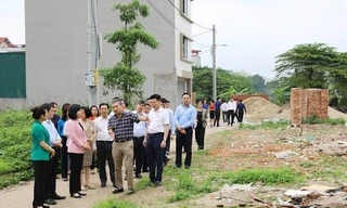 Đoàn giám sát HĐND thành phố Hà Nội giám sát dự án chậm triển khai tại quận Bắc Từ Liêm