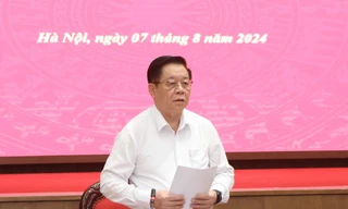 Đoàn khảo sát của Tiểu ban Điều lệ Đảng Đại hội XIV làm việc với Hà Nội