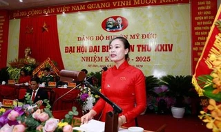 Bí thư Huyện uỷ Mỹ Đức Bạch Liên Hương