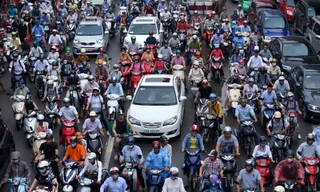 Hà Nội tiếp tục hoàn thiện đề án cấm xe máy nội đô năm 2030