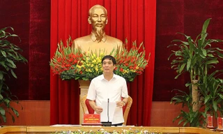 Ông Bùi Minh Châu, Ủy viên T.Ư Đảng, Bí thư Tỉnh ủy, Chủ tịch HĐND tỉnh, Trưởng Đoàn ĐBQH tỉnh Phú Thọ