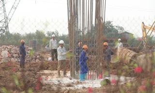 Hối hả thi công dự án Vành đai 4 – Vùng Thủ đô dịp Tết