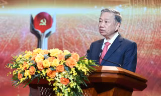 Tổng Bí thư, Chủ tịch nước Tô Lâm dự lễ trao giải cuộc thi Bảo vệ nền tảng tư tưởng của Đảng