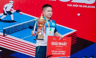 'Lộ diện' những nhà vô địch giải Pickleball Báo chí và Truyền thông - ACE Cup 2025