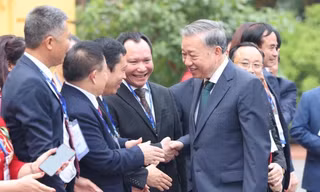 Tổng Bí thư, Chủ tịch nước Tô Lâm: Đội ngũ doanh nhân Việt Nam phát huy tinh thần dân tộc, lòng yêu nước