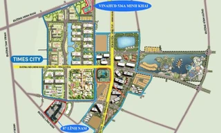 Dự án Tuyến đường Minh Khai-Vĩnh Tuy-Yên Duyên dài 1,65km với kinh phí gần 1.400 tỷ đồng.