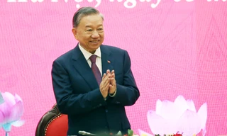 'Quyết tâm xây dựng Đảng vững mạnh, nước Việt Nam giàu mạnh, dân chủ, công bằng, văn minh'