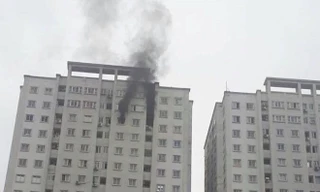 Toà nhà CT4 Văn Khê Hà Đông, hiện đang bị điều tra vì vi phạm PCCC.