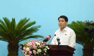 Chủ tịch UBND thành phố Hà Nội Nguyễn Đức Chung