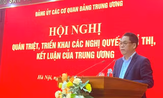 Phó trưởng Ban Tổ chức Trung ương: Ngày mai, báo cáo đề án sắp xếp, tổ chức lại đơn vị hành chính các cấp