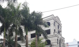 Một công trình vi phạm ở huyện Hoài Đức