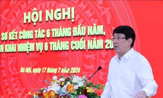 Thường trực Ban Bí thư Lương Cường dự hội nghị Ban Chỉ đạo 35 Trung ương