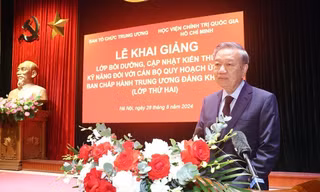 Tổng Bí thư, Chủ tịch nước Tô Lâm 'nhắn nhủ' đội ngũ cán bộ quy hoạch Trung ương