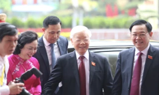 Tổng Bí thư, Chủ tịch nước dự phiên khai mạc Đại hội Đảng bộ TP Hà Nội