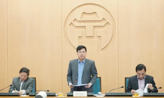 Phó Chủ tịch UBND thành phố Hà Nội Ngô Văn Quý phát biểu tại phiên họp