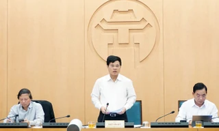 Phó Chủ tịch UBND thành phố Hà Nội Ngô Văn Quý kết luận cuộc họp