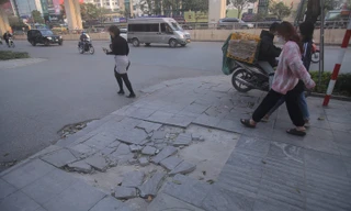 Thanh tra, kiểm tra dự án lát đá vỉa hè tại Hà Nội