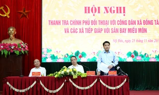Thanh tra Chính phủ, Chủ tịch Hà Nội đối thoại người dân xã Đồng Tâm